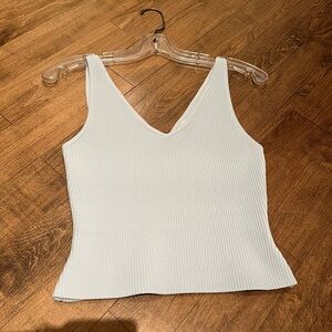 Babaton Sculpt Knit V-neck Tank